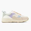 Dames Oxmox Beige Chunky Sneaker