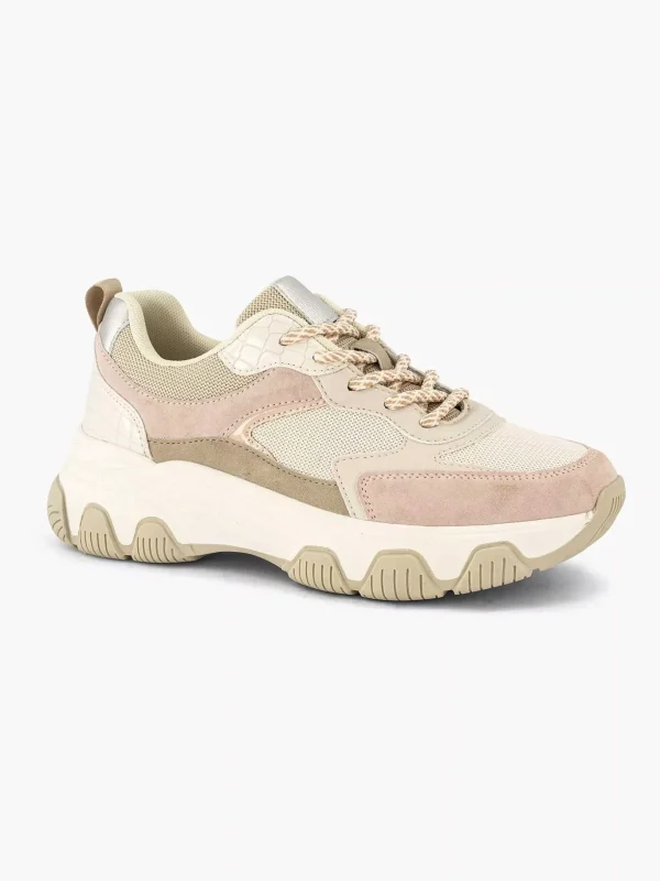 Dames Oxmox Beige Chunky Sneaker