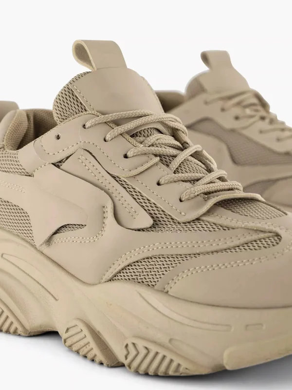 Dames Oxmox Beige Chunky Sneaker