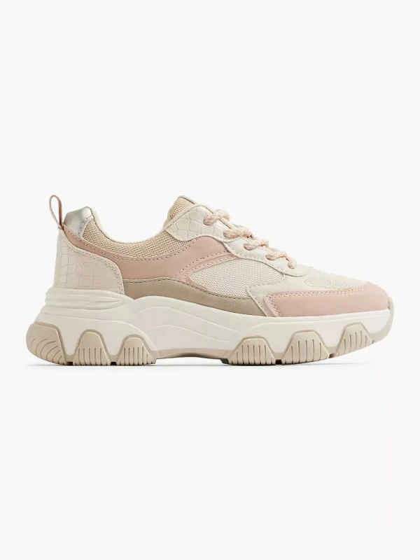 Dames Oxmox Beige Chunky Sneaker