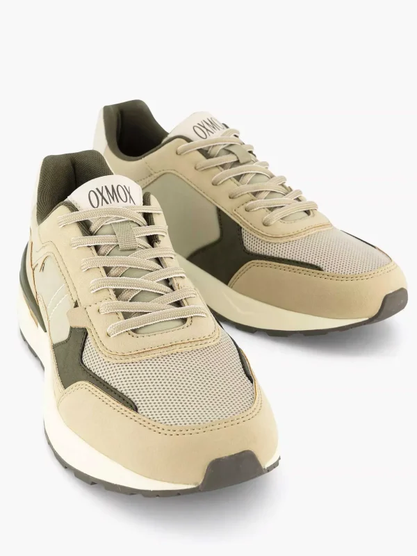 Heren Oxmox Beige Chunky Sneaker