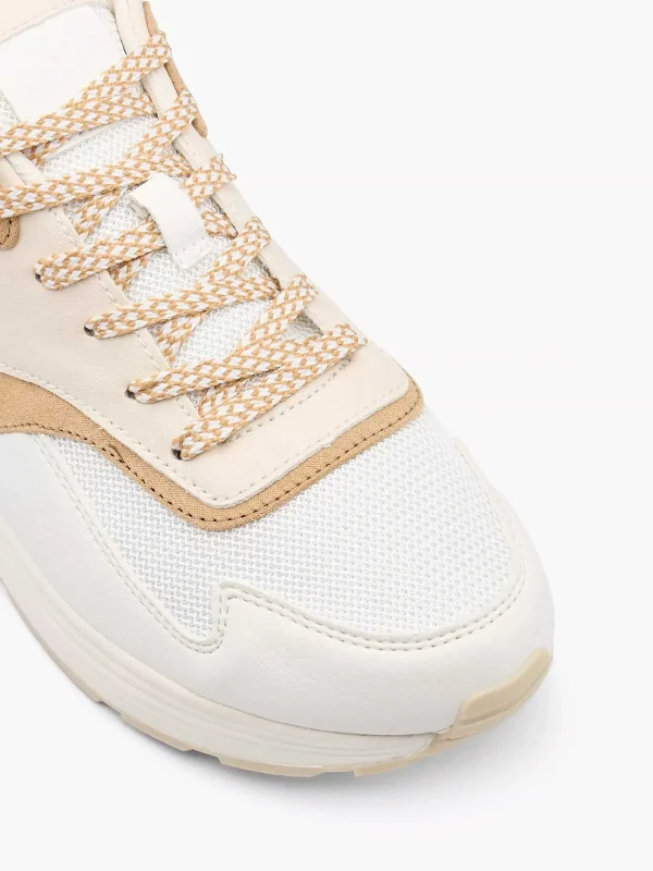 Dames Graceland Beige Chunky Sneaker