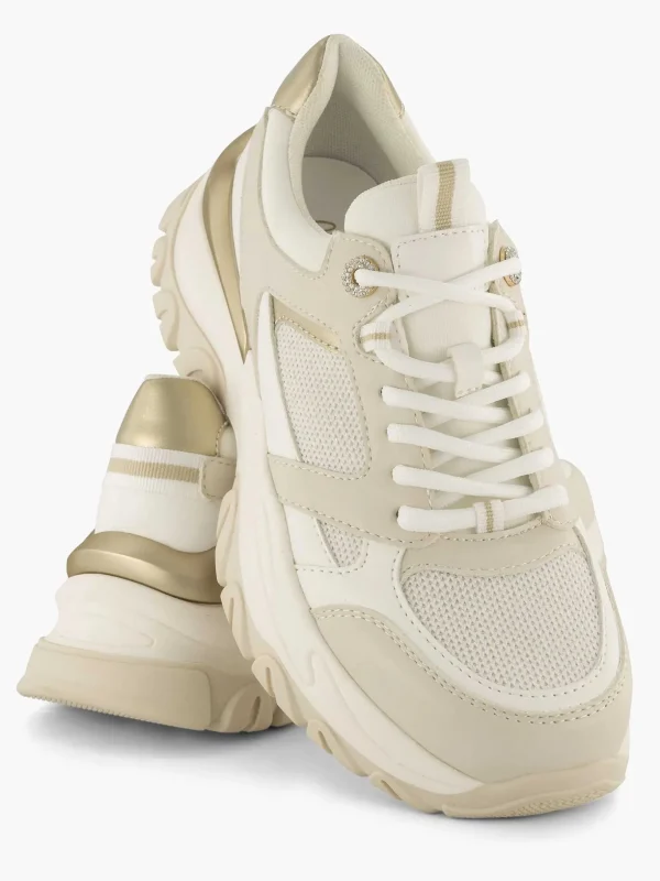 Dames Oxmox Beige Chunky Sneaker
