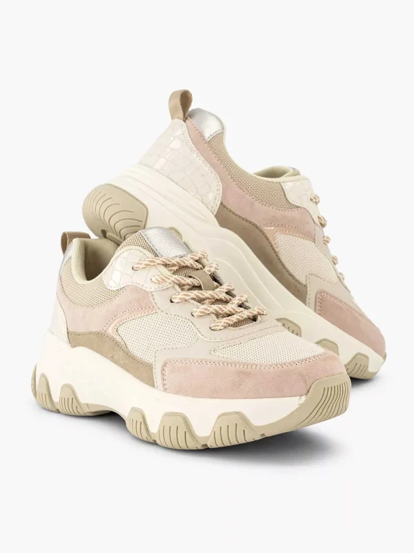 Dames Oxmox Beige Chunky Sneaker