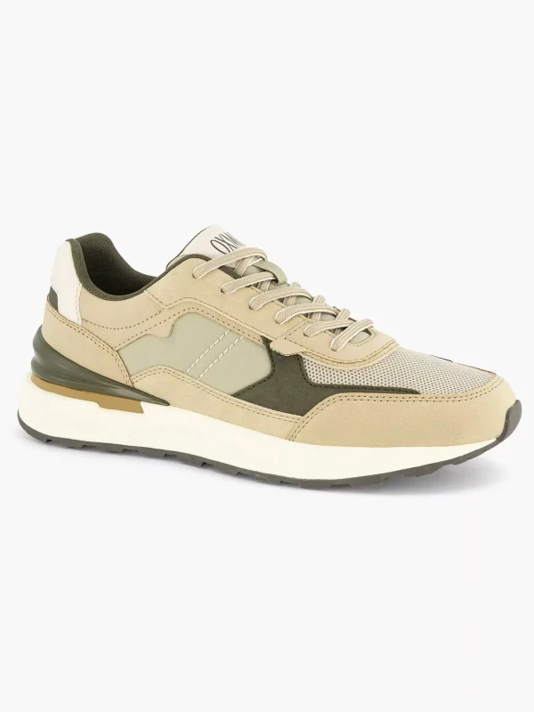 Heren Oxmox Beige Chunky Sneaker