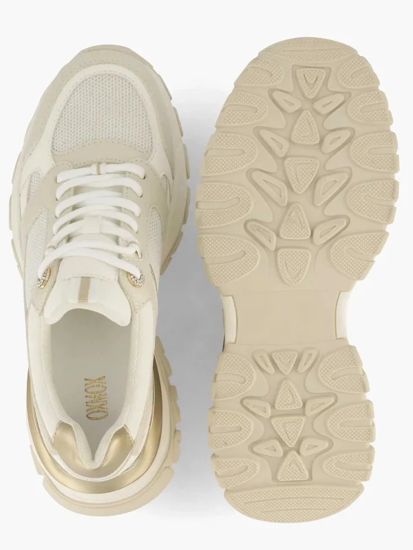 Dames Oxmox Beige Chunky Sneaker