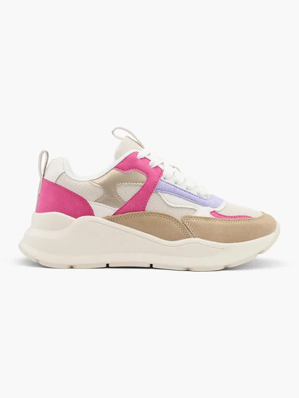 Dames Oxmox Beige Chunky Sneaker