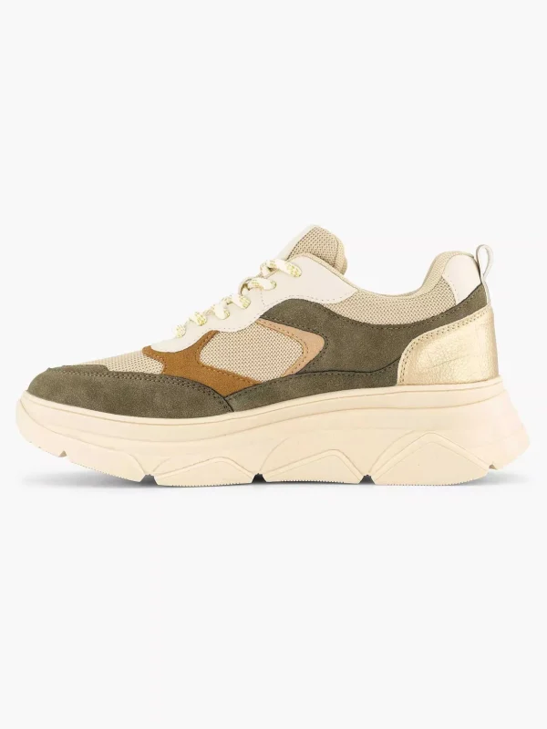 Dames Graceland Beige Chunky Sneaker