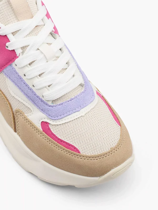 Dames Oxmox Beige Chunky Sneaker
