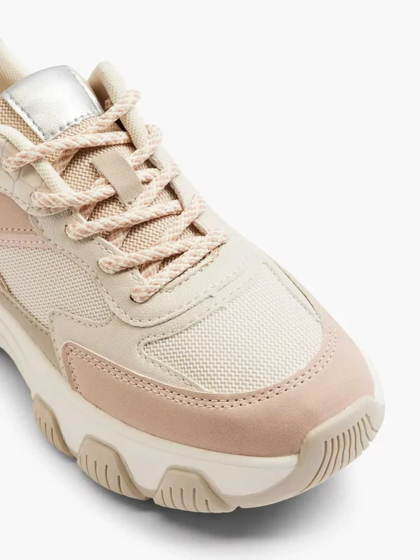 Dames Oxmox Beige Chunky Sneaker
