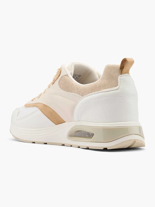 Dames Graceland Beige Chunky Sneaker
