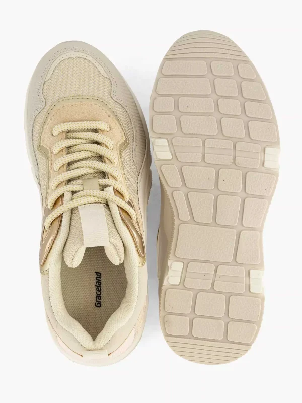 Kinderen Graceland Beige Chunky Sneaker