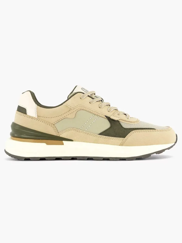 Heren Oxmox Beige Chunky Sneaker