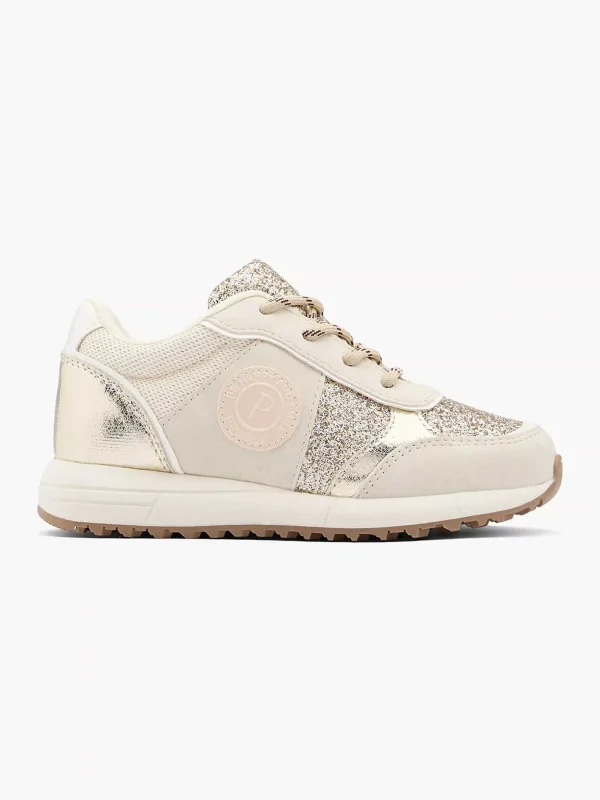 Kinderen Graceland Beige Chunky Sneaker Glitters