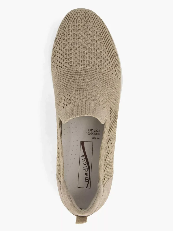 Dames Medicus Beige Comfort Instapper