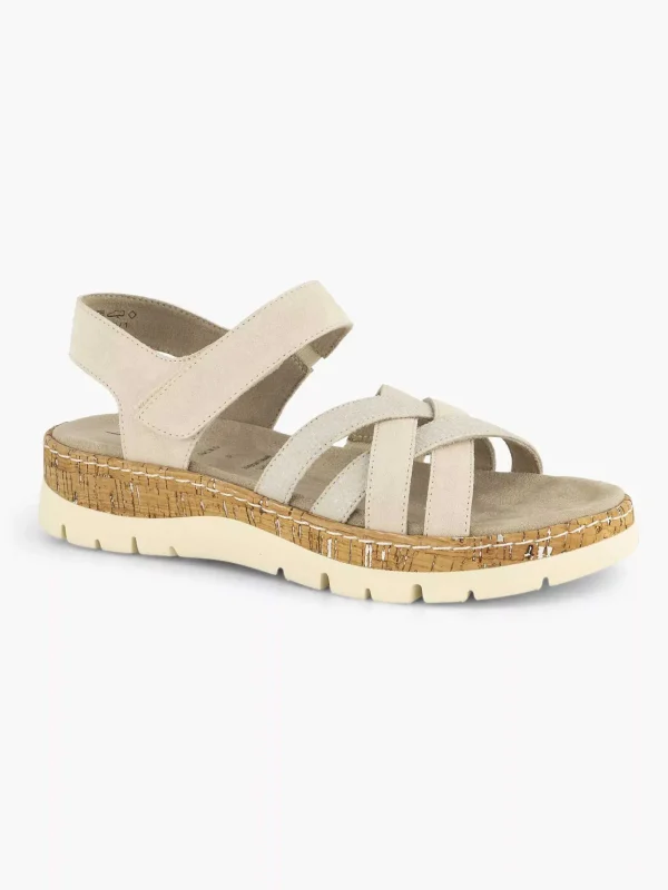 Dames Medicus Beige Comfort Sandaal