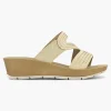 Dames Easy Street Beige Comfort Slipper