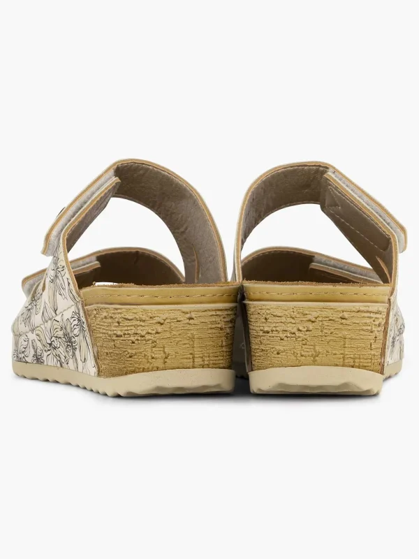 Dames Easy Street Beige Comfort Slipper