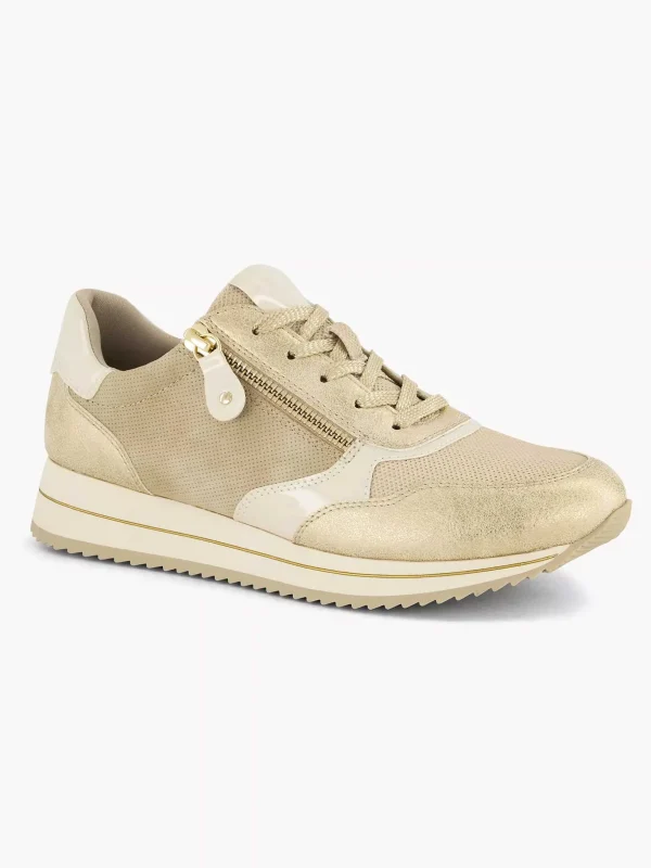 Dames Easy Street Beige Comfort Sneaker