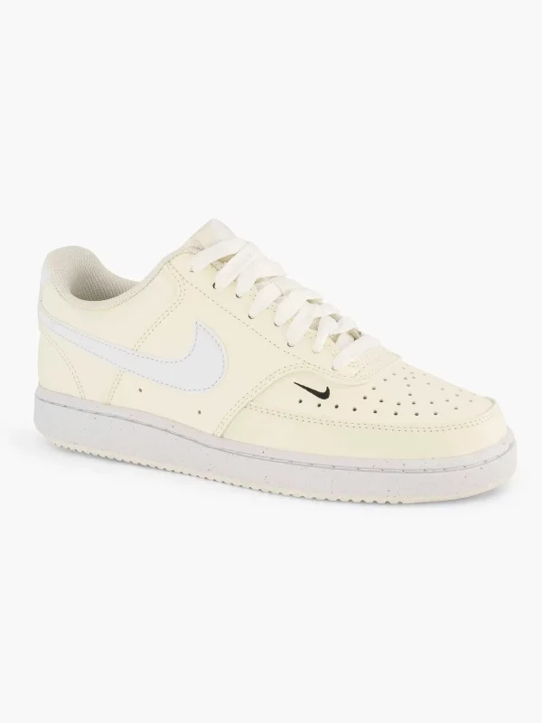 Dames Nike Beige Court Vision