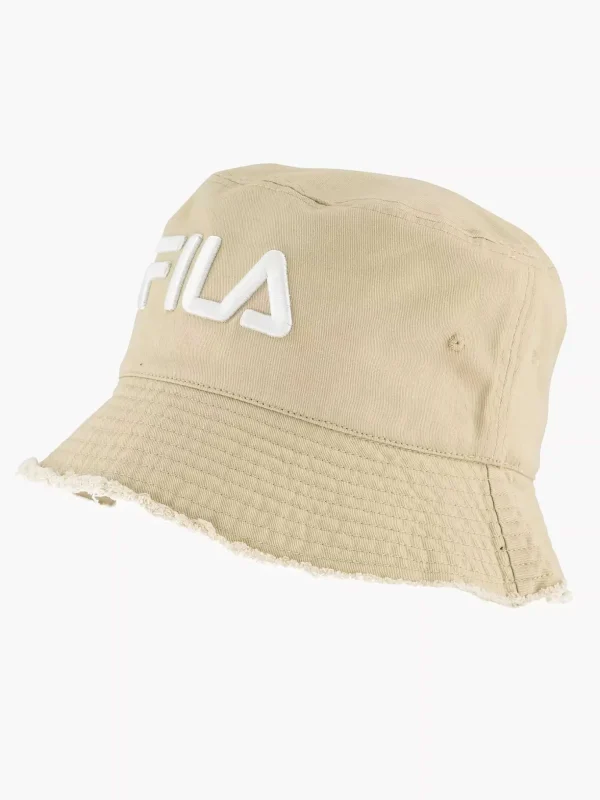 Dames FILA Beige Bucket Hat Mit