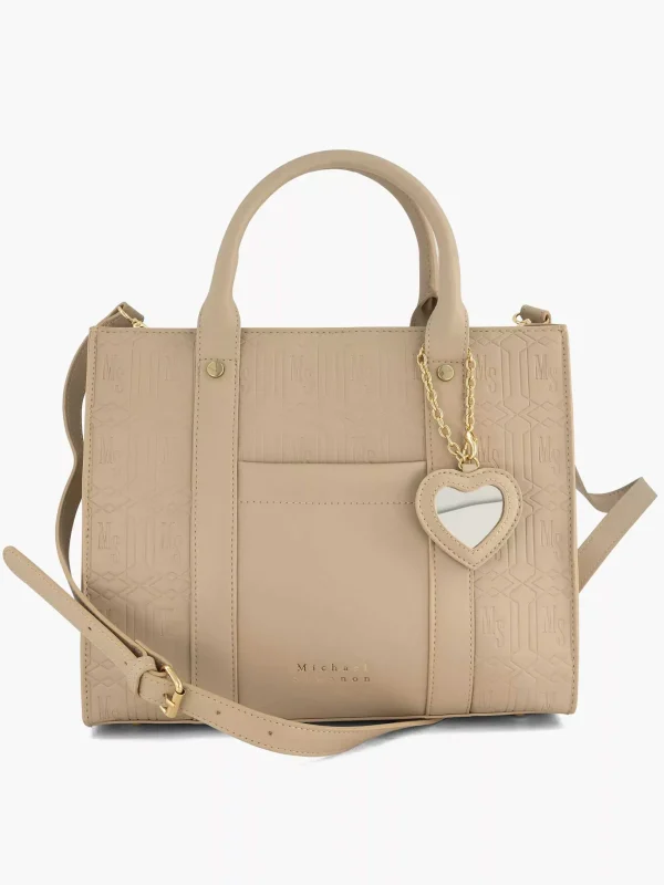 Dames Michael Shannon Beige Handtas