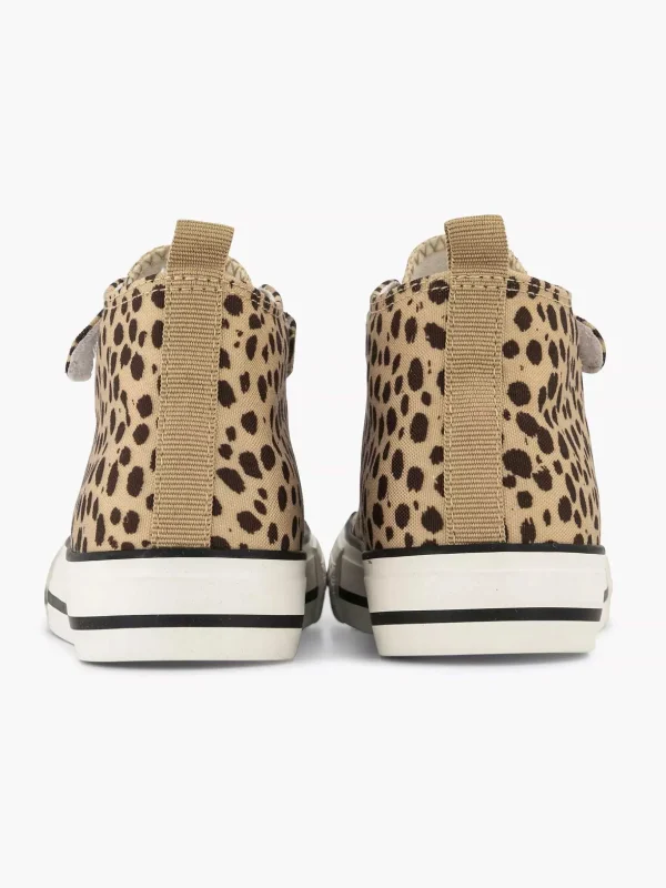 Kinderen Graceland Beige Hoge Canvas Sneaker