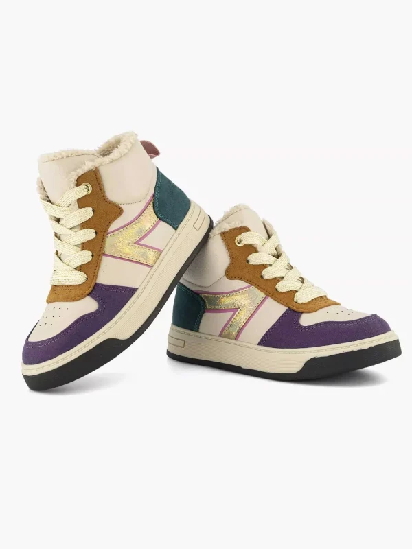 Kinderen Oxmox Beige Hoge Sneaker
