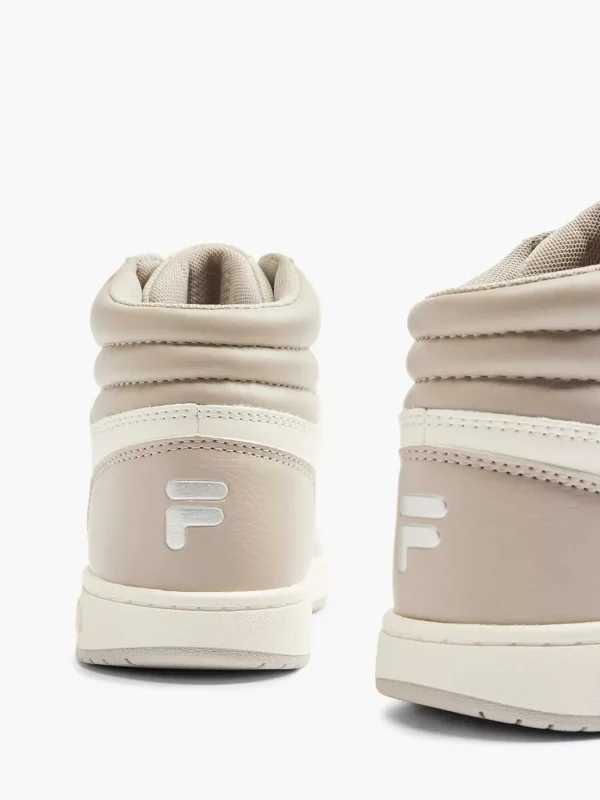 Dames FILA Beige Hoge Sneaker