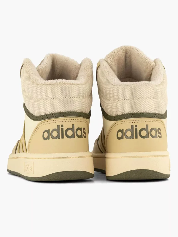 Kinderen adidas Beige Hoops Mid 3.0 K