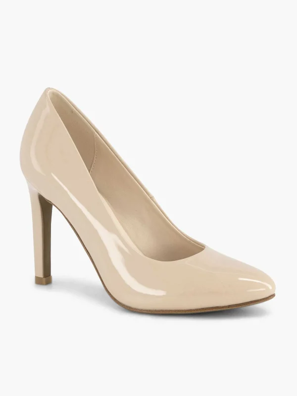 Dames Graceland Beige Lak Pump