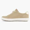 Dames Medicus Beige Leren Comfort Sneaker