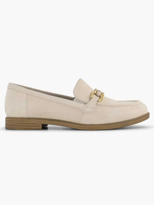 Dames Medicus Beige Leren Instapper