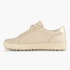 Dames Medicus Beige Leren Sneaker