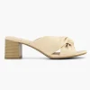 Dames Graceland Beige Muiltje Knoop