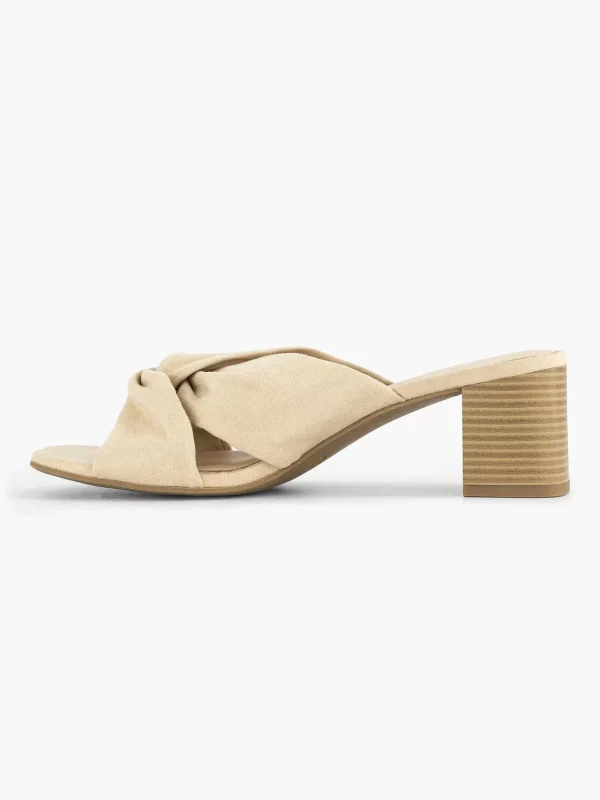 Dames Graceland Beige Muiltje Knoop