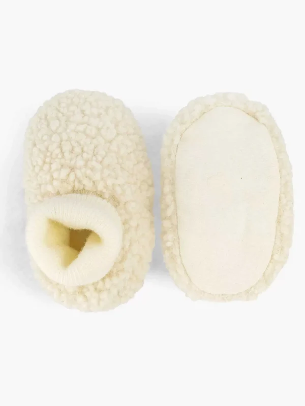 Kinderen vanHaren Beige Pantoffel Teddy