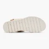 Dames Esprit Beige Platform Sandaal