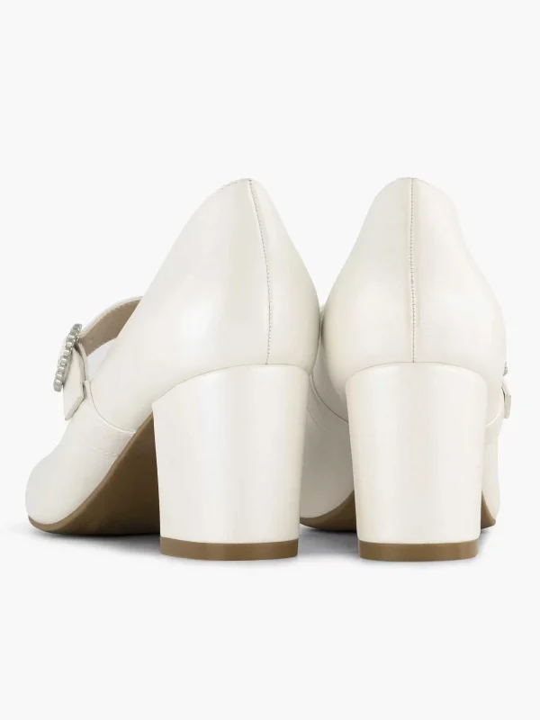 Dames Graceland Beige Pump Gesp