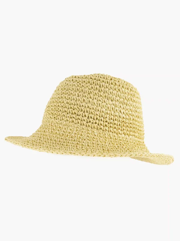 Dames Graceland Beige Rieten Hoed
