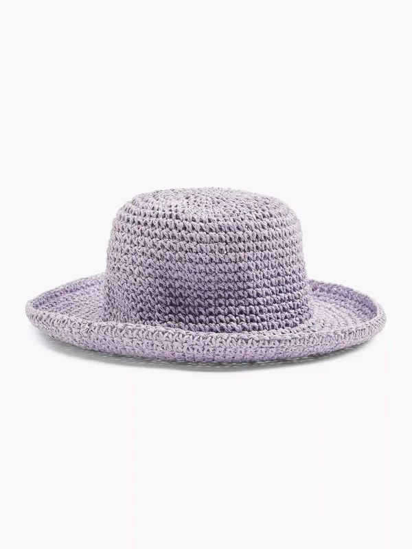 Dames Graceland Beige Rieten Hoed
