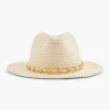 Dames Graceland Beige Rieten Strandhoed