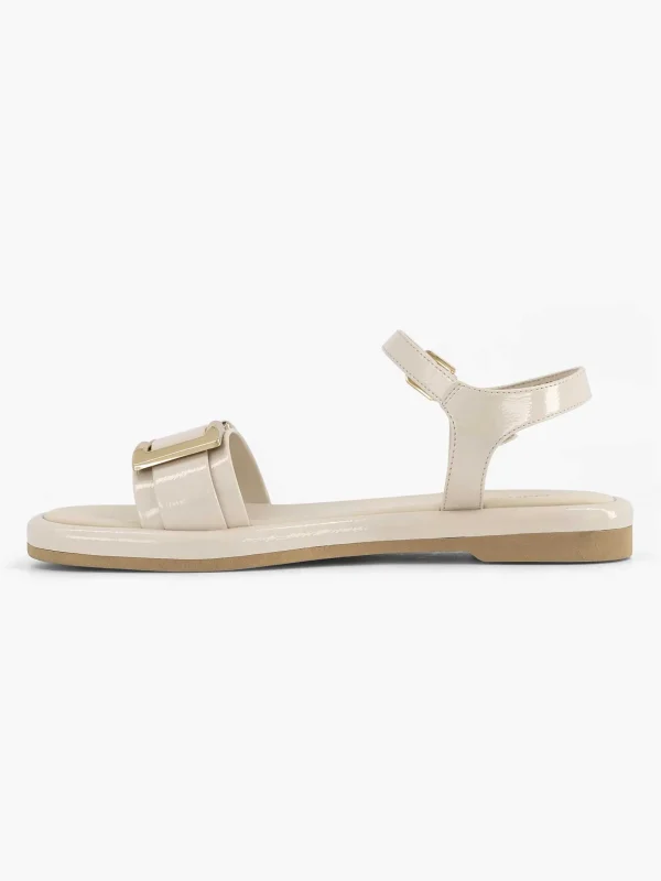 Dames Graceland Beige Sandaal Siergesp