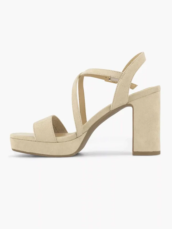 Dames Graceland Beige Sandalette