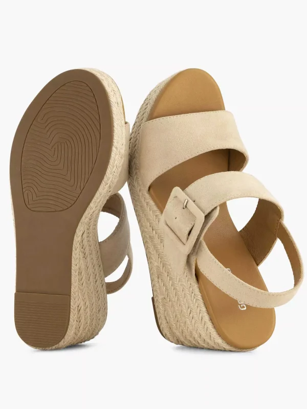 Dames Graceland Beige Sandalette
