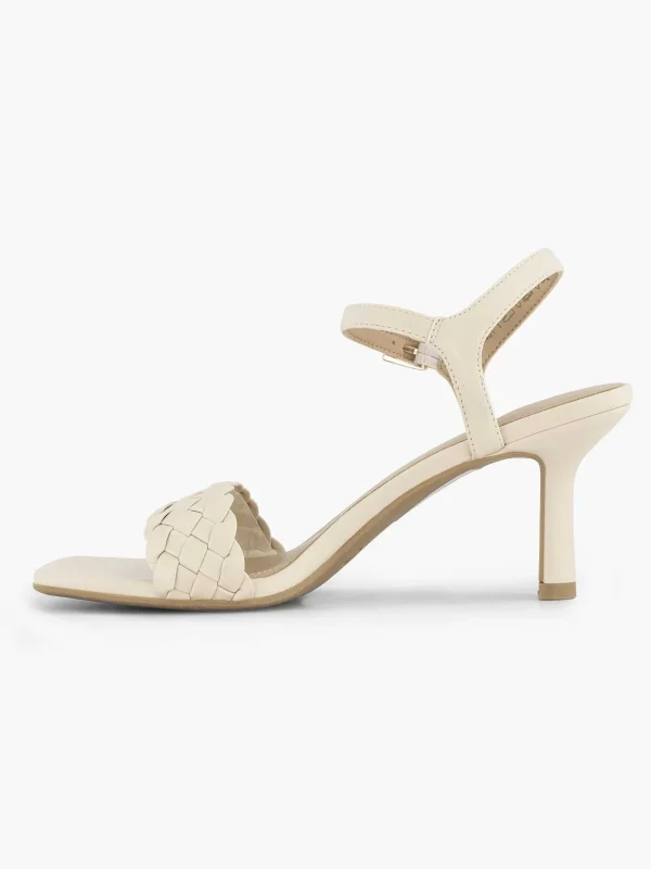 Dames Graceland Beige Sandalette Gevochten
