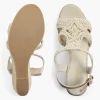 Dames Graceland Beige Sandalette Sleehak