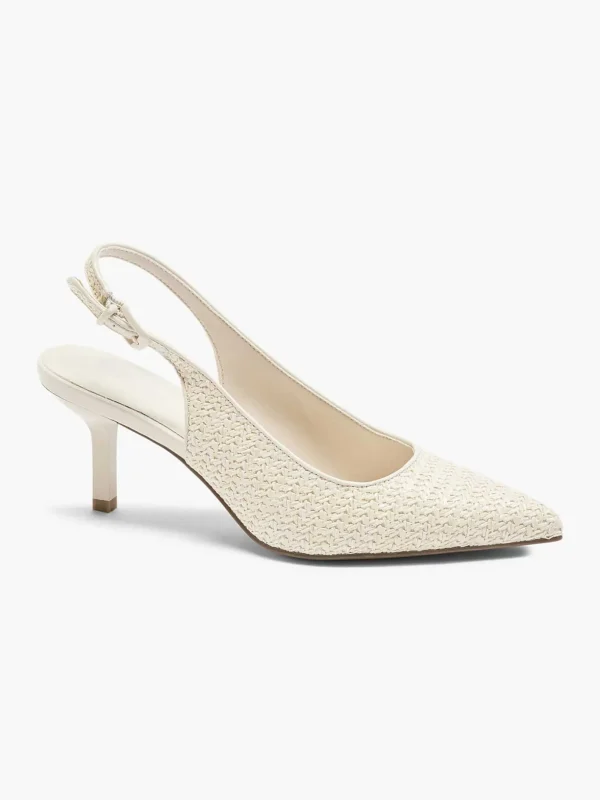 Dames Graceland Beige Slingback Pump