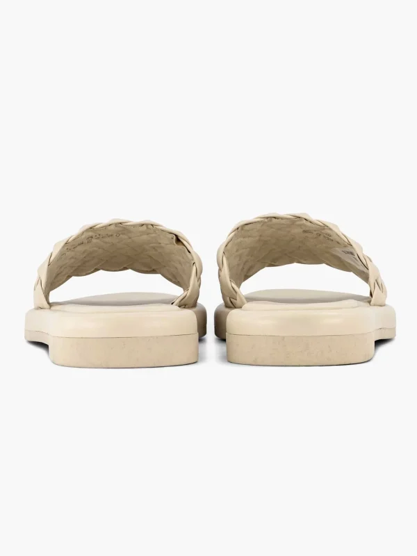 Dames Graceland Beige Slipper Gevlochten