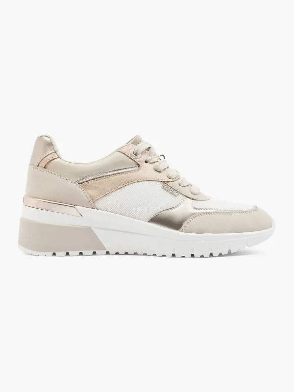 Dames Esprit Beige Sneaker